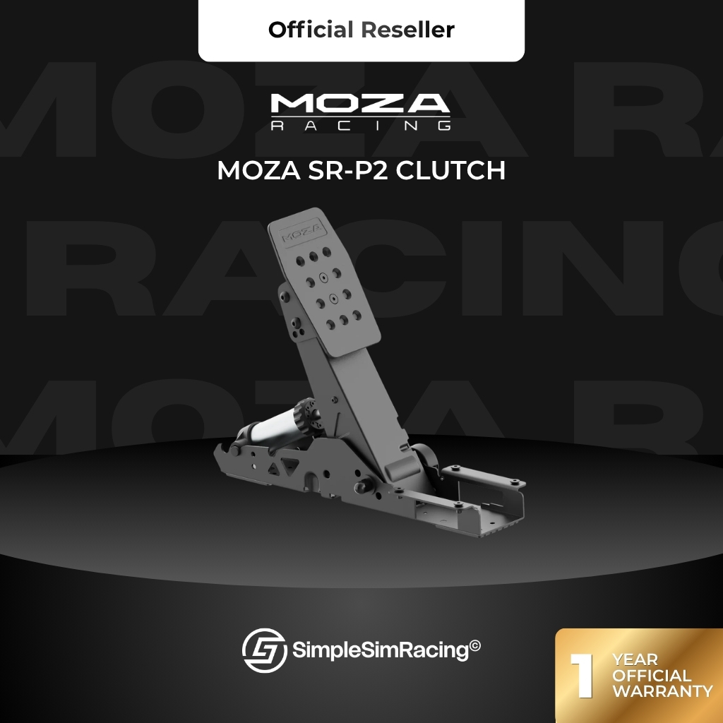 พร้อมส่ง Moza SRP2 Clutch Pedals (ประกันศูนย์ไทย 1 ปี)