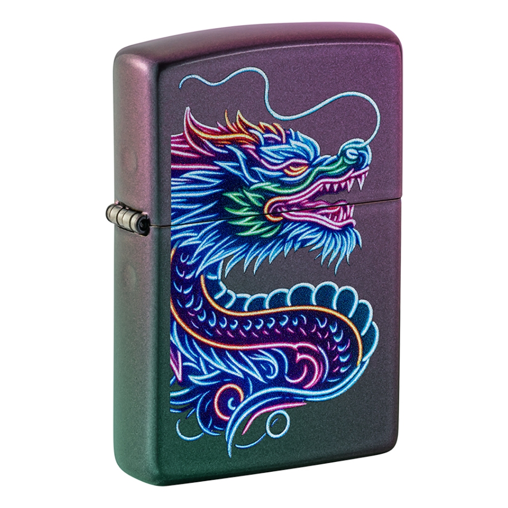 ซิปโป้ รุ่น 47527 Neon Dragon Design ของแท้ รับประกันตลอดชีวิตนำเข้าและจำหน่ายโดยตัวแทนจำหน่าย