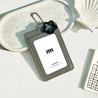 𝗟𝗘𝗔𝗧𝗛𝗘𝗥 𝗖𝗔𝗥𝗗 + 𝗦𝗧𝗔𝗥 𝗞𝗘𝗬 𝗥𝗜𝗡𝗚 กรอบบัตรแบบหนัง + พวงกุญแจ