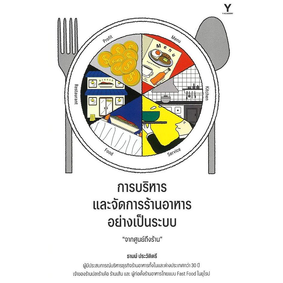 หนังสือ(พร้อมส่ง)การบริหารและจัดการร้านอาหารอย่างเป็นระบบ ผู้เขียน:ธามม์ ประวัติตรี#Bookchiangmai