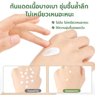 PAZIUM ครีมกันแดด Sunscreen PA+++ SPF35 บางเบา กันน้ำกันเหงื่อ ไม่ขาวโป๊ะ ไม่ทำให้หน้ามัน 35G