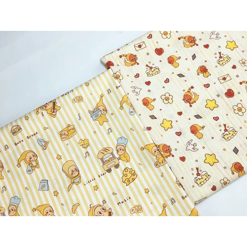 Preorder-ผ้าคอตตอนแท้100%_พิมพ์Digital หน้ากว้าง 110ซม.(44นิ้ว) ผ้าเมตร ผ้านำเข้า