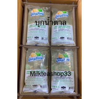 บุกติ่งฟง ยกลัง (20 ถุง) มี 4 รส รสบราวน์ชูก้า, รสน้ำผึ้ง รสคาราเมล และรสน้ำตาล