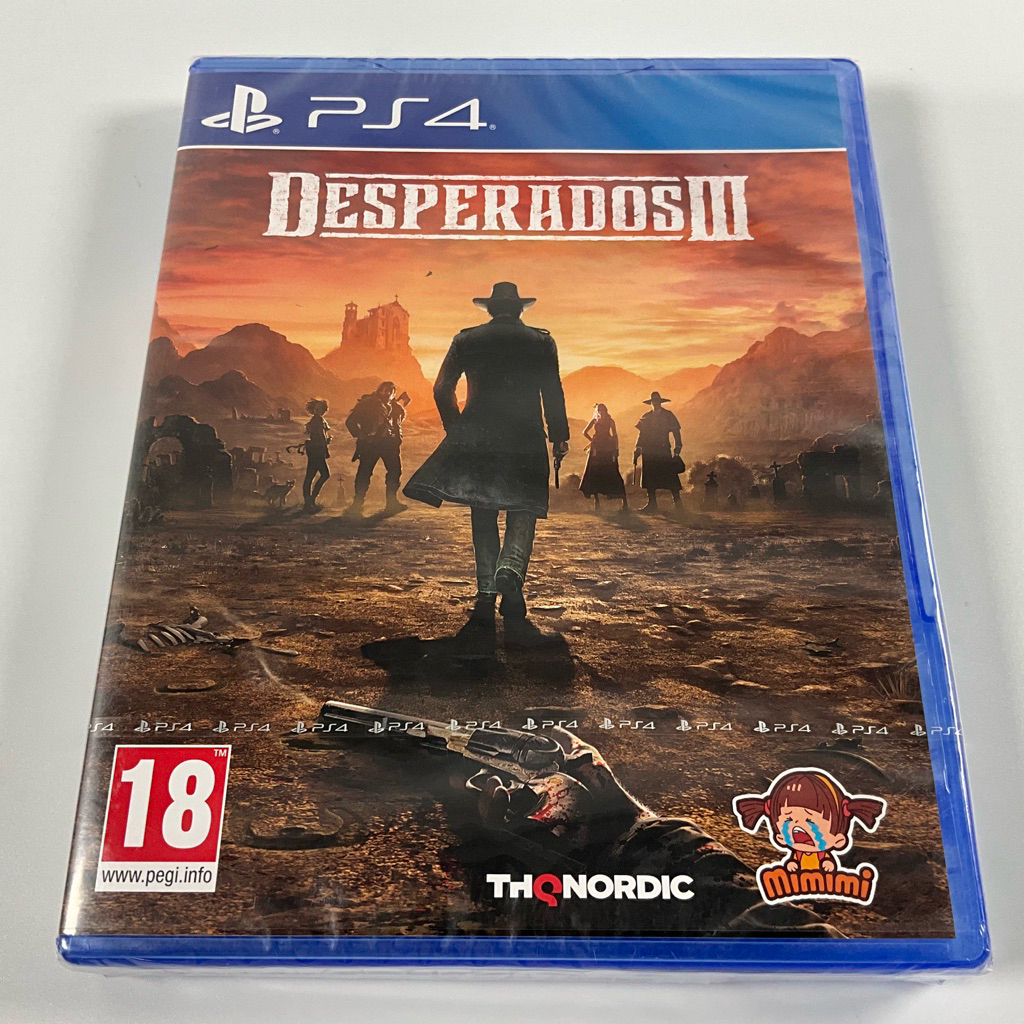 [มือ1] Desperados III PS4 เกม Strategy Stealth Tactical Wild West คาวบอย PlayStation 4