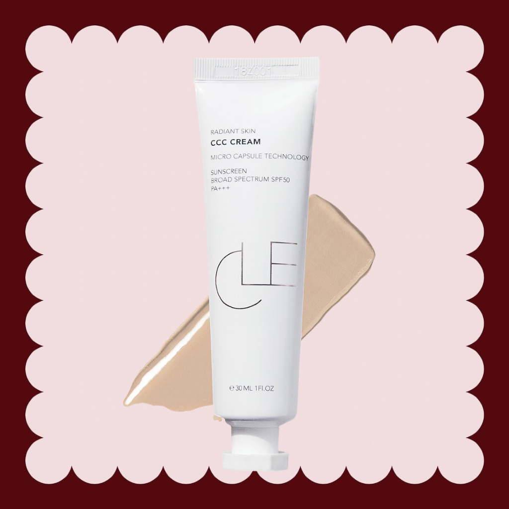 (พรีออเดอร์) CLE COSMETICS CCC Cream 30ml ซีซีครีมกึ่งรองพื้น SPF50 เนื้อบางเบา ปกปิด ได้งานผิวฉ่ำ