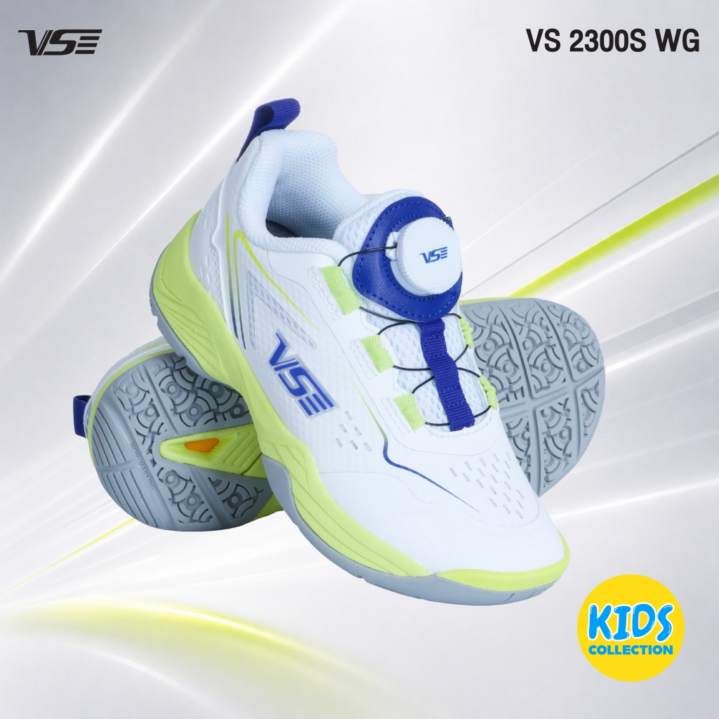 รองเท้าแบดมินตัน VS2300S รองเท้าสำหรับเด็ก