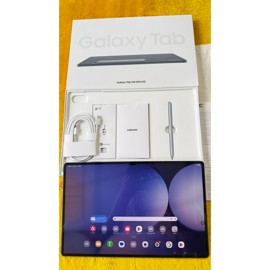 # Samsung Tab S10 Ultra5G-12/512GB.เครื่องศูนย์ไทยใหม่มาก