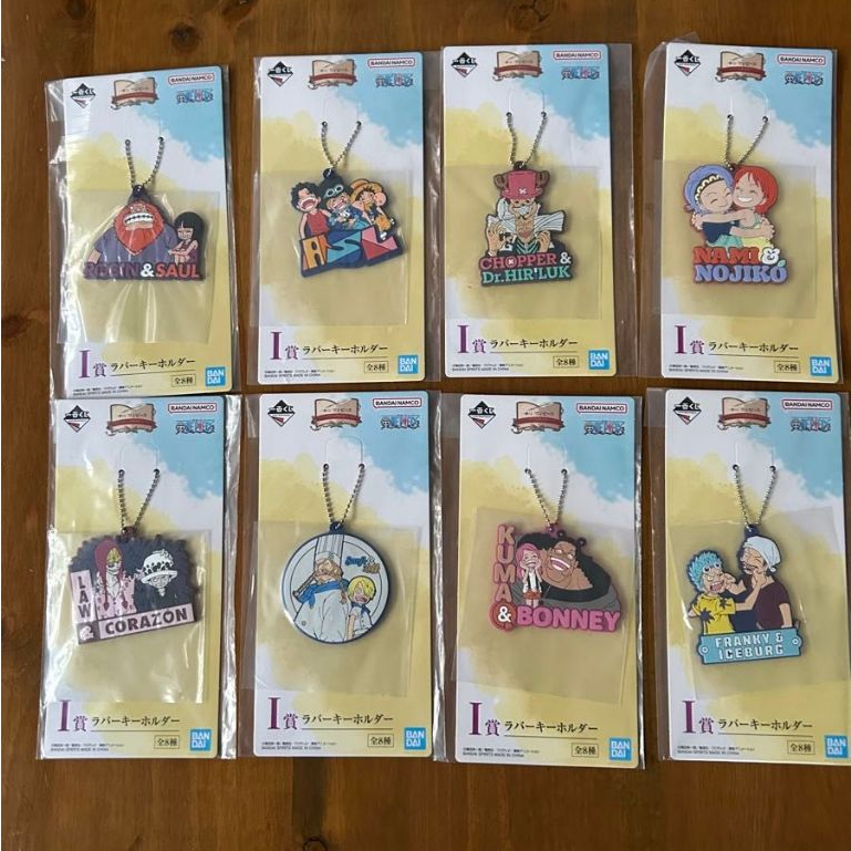 One Piece Dramatic Memories Rubber Keychain[67951]งานแท้ของใหม่ในซีน