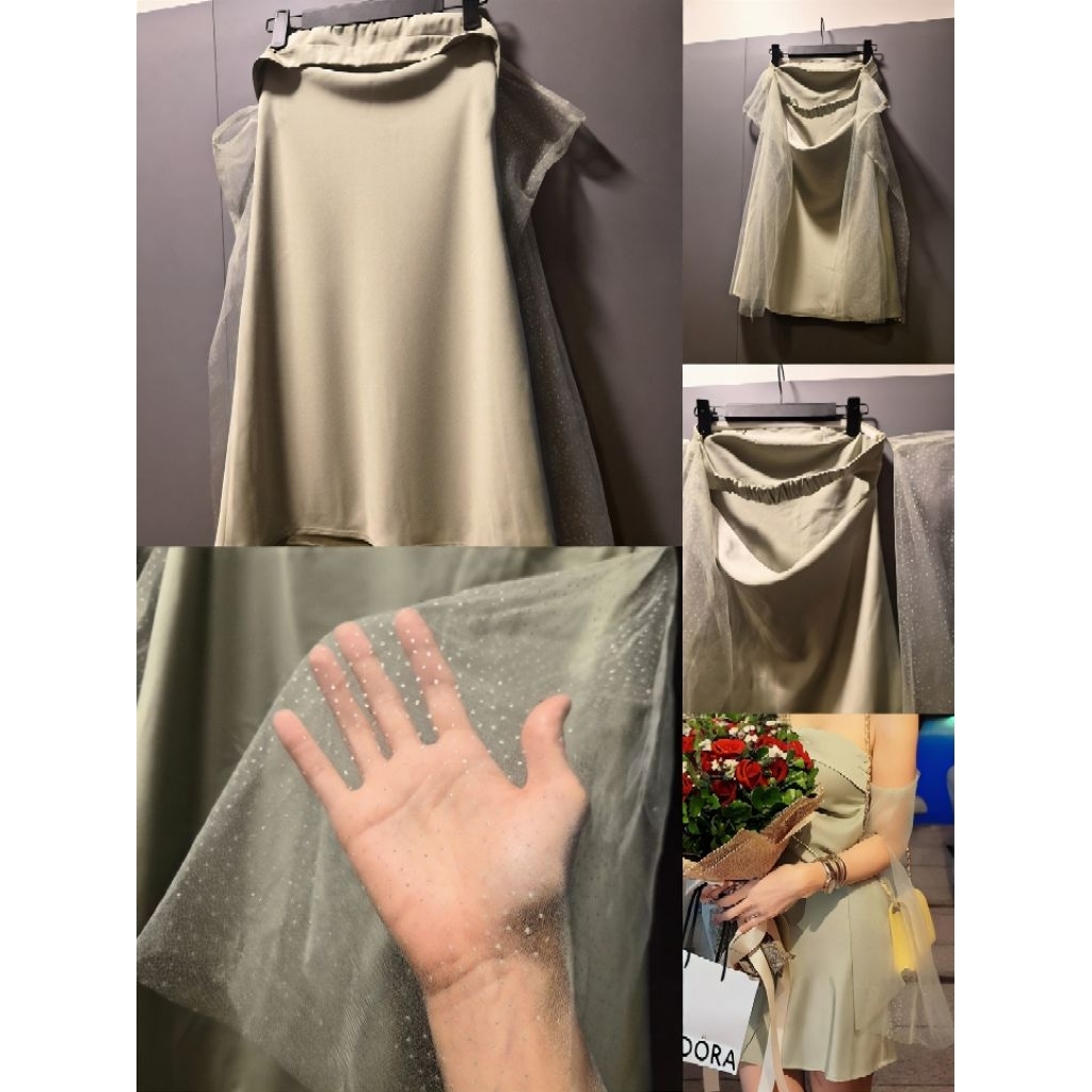 เดรสเกาะอก เปิดหลัง Size S แบรนด์ tc.store
