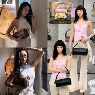 รุ่นใหม่ล่าสุด🌟🔥แท้ Gentlewoman Archive Shoulder Bag กระเป๋า Gentlewoman แท้ กระเป๋าสะพายไหล่ กระเป๋าถือ✨กระเป๋า SVG