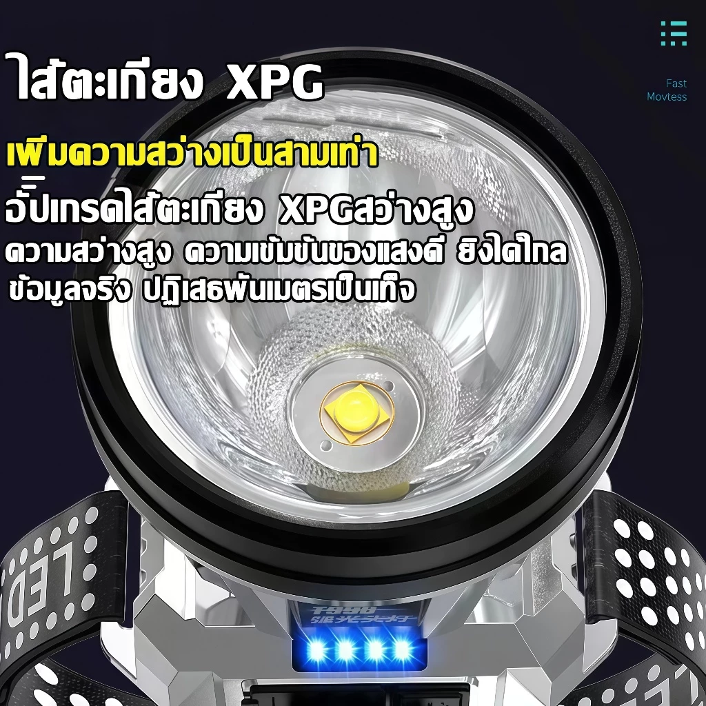 ไฟฉายคาดหัว LED รุ่น T998 thumbnail 6