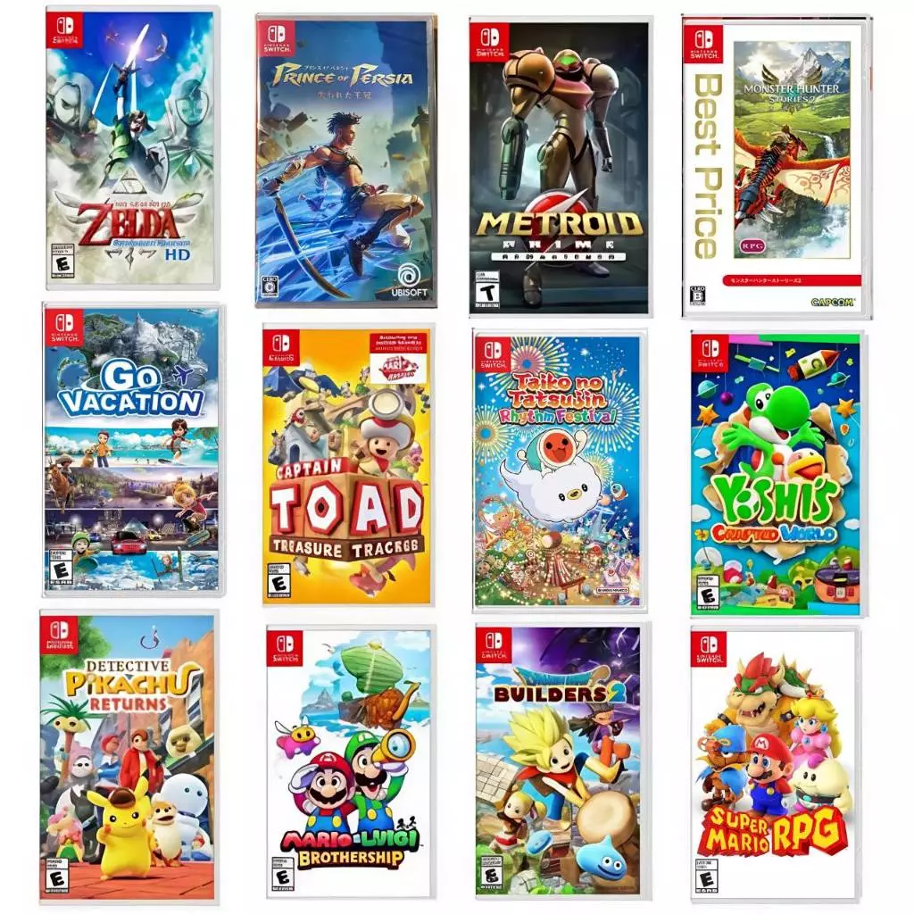 (มีส่งด่วน) Nintendo switch Game มือหนึ่ง ราคาถูก พร้อมส่ง