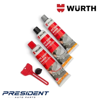 กาวทาปะเก็น เครื่องยนต์รถยนต์ แท้ Wurth คุณภาพสูง สี แดง ดำ เทา มาตรฐานงาน โรงงานรถยุโรป 85g