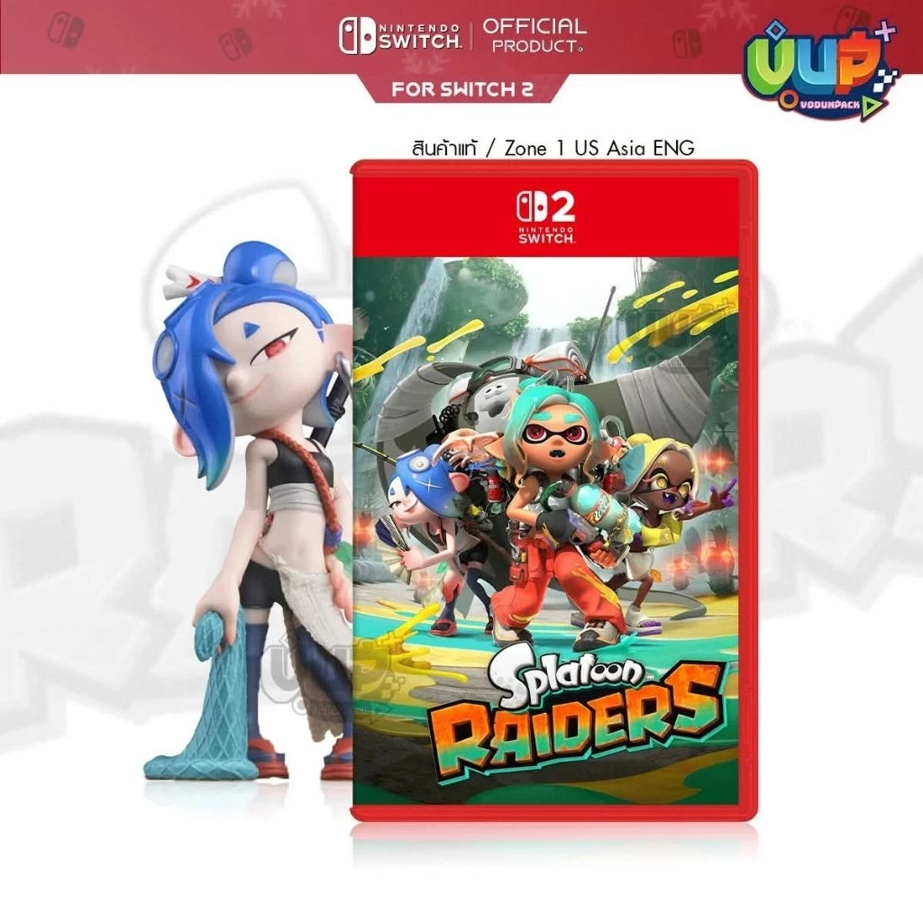 [พรีส่ง 21/8/2026] NSW 2 : Splatoon Raiders Zone 1 US Asia Nintendo Switch™ 2 Edition - 23 กรกฎาคม 2026