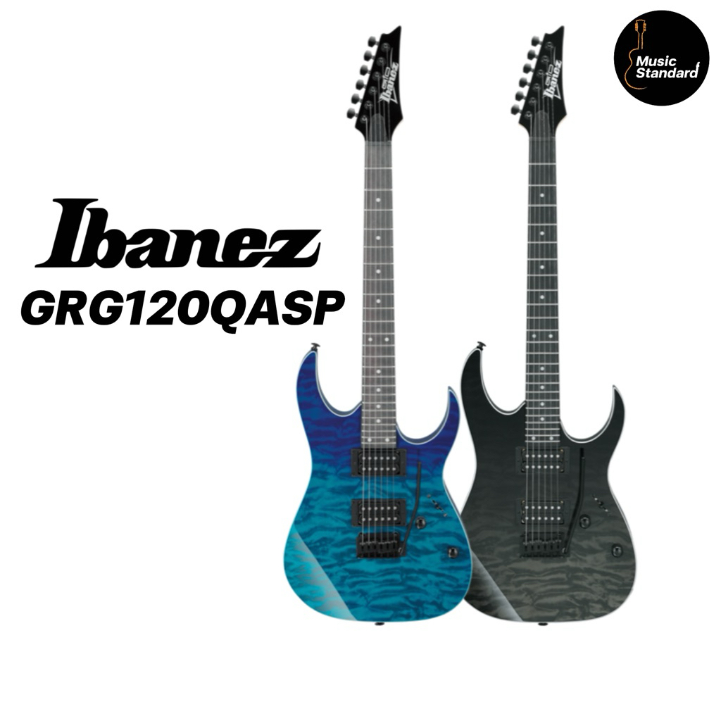 Ibanez GRG120QASP กีตาร์ไฟฟ้า ฟรีของแถมหลายรายการ