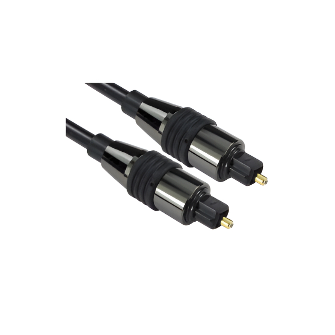 RS PRO 192-4508 TOSLINK to TOSLINK Optical Audio Cable, 2 m