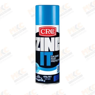 CRC Zinc-It สเปรย์ซิงค์ สเปรย์กันสนิม เคลือบโลหะ ป้องกันสนิม สีเทาเมทัลลิค 350 กรัม ของแท้