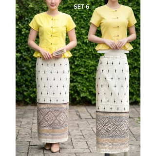 ชุดไทยประยุกต์ ชุดพื้นเมือง (มีให้เลือกหลายset)