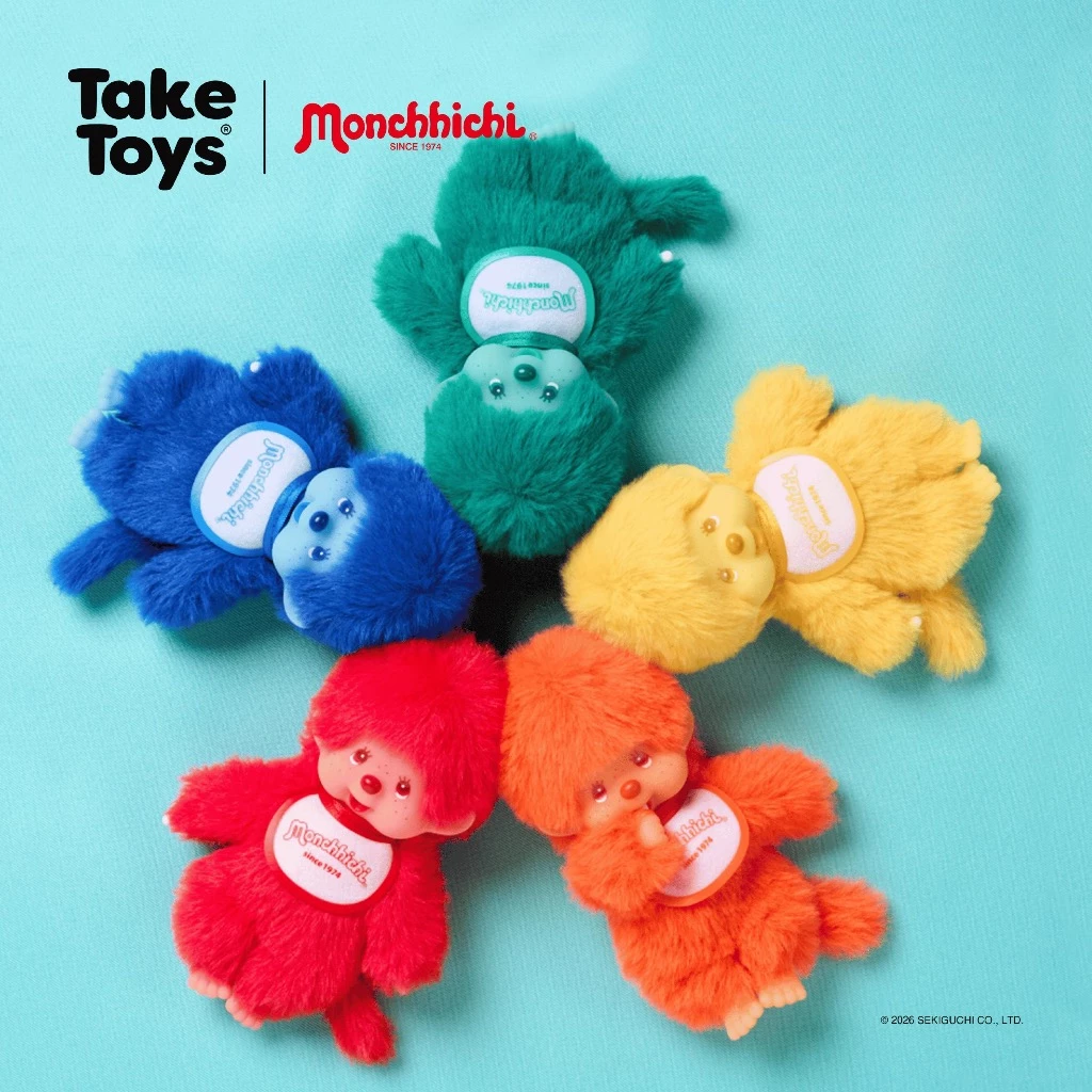 Monchhichi Colorful Fantasy Blind Box Keychain - กล่องสุ่มพวงกุญแจมอนชิชิ
