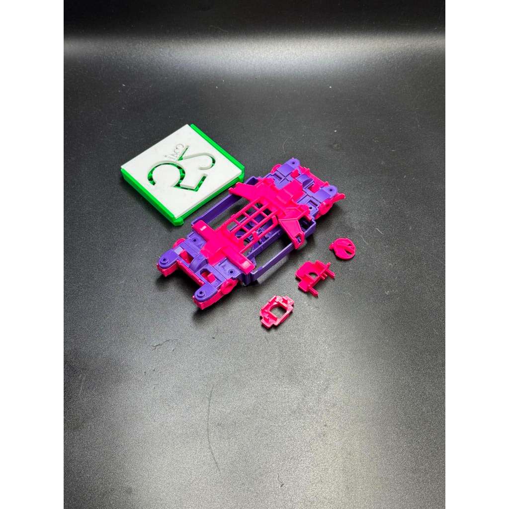 Tamiya mini 4WD MS-L Suspension (pink purple)