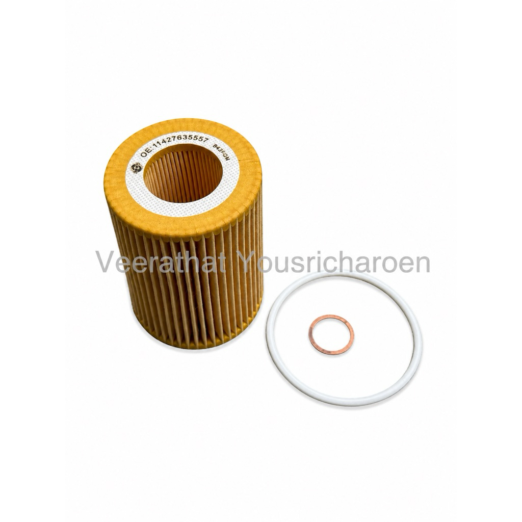 กรองน้ำมันเครื่อง BMW N13 Engine Oil Filter 11427635557 11427611969 F20 F21 F30 F31