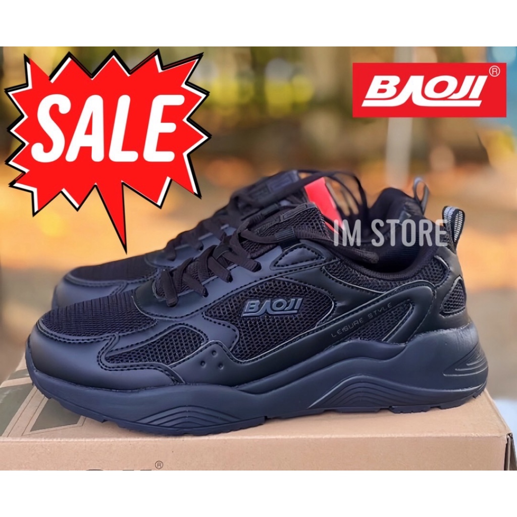 💥 BAOJI ลิขสิทธิ์แท้ SALE 💥 ขายดี รองเท้าบาโอจิ เบาจิ ผู้หญิง นุ่ม สบาย รองเท้าออกกำลังกาย รองเท้าผ้