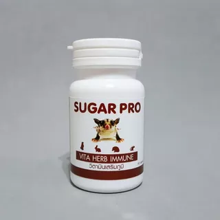 SUGAR PRO ชูก้า โปร อาหารสัตว์เล็ก เช่น ชูก้าไกลเดอร์ หนูแฮมเตอร์ ขนาด 40g ครบสูตร 4 สูตร