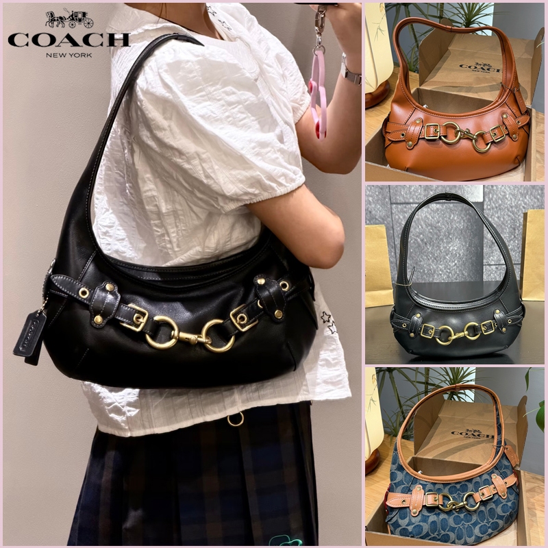 แท้ % COACH Ergo BELTED 26 handbag กระเป๋าสะพายไหล่แฟชั่นผู้หญิงรุ่นใหม่