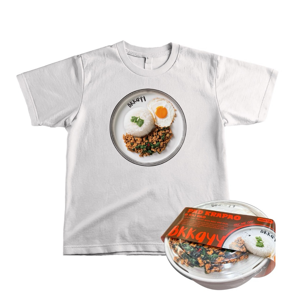 เสื้อยืดลายผัดกะเพรา Pad Kapao T-Shirt