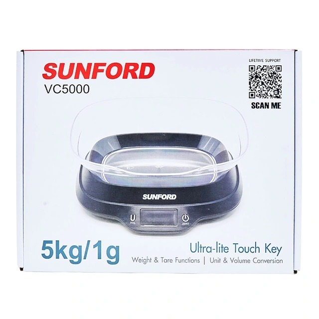 SUNFORD เครื่องชั่งน้ำหนักดิจิตอล รุ่น VC5000  5กก. ความละเอียด 1กรัม และ รุ่น KAH5000S 5กก. ความละเ