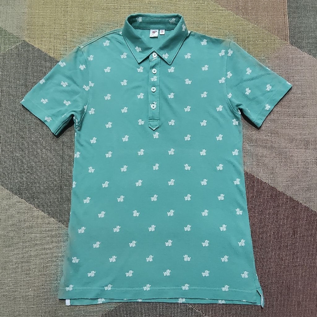 เสื้อโปโล Uniqlo X Michael Bastian size 150 รอบอก 34" มือสอง สภาพดี
