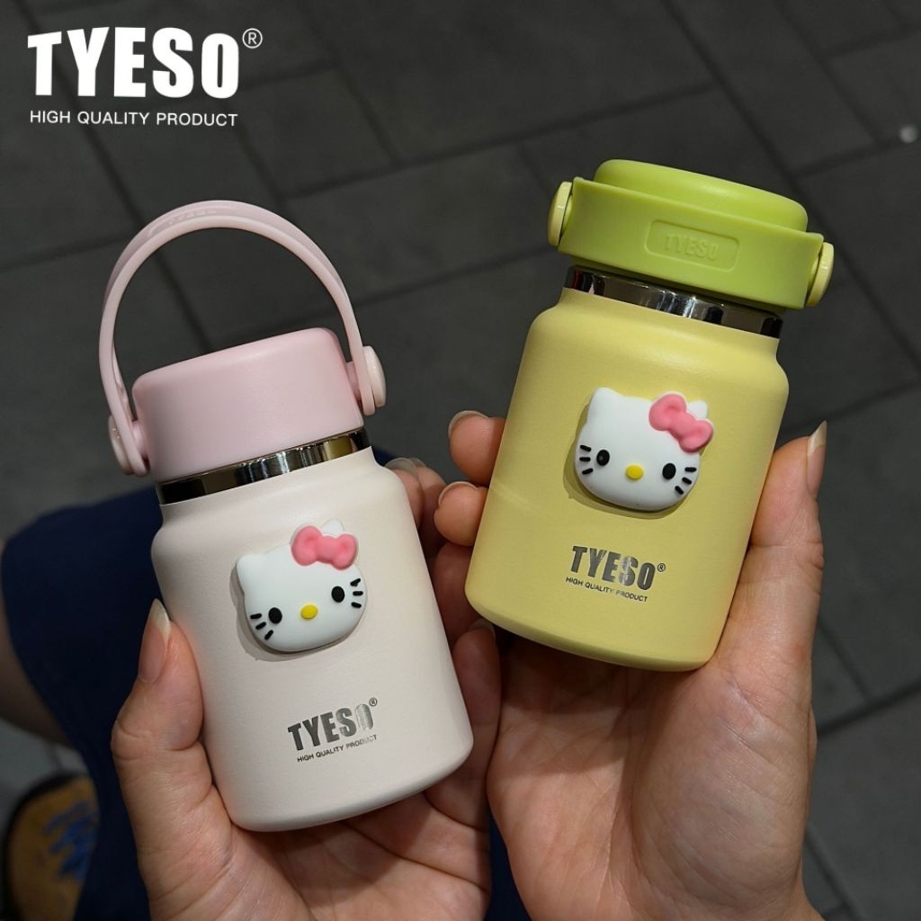 TYESO แท้ รุ่น Linko ขวดน้ำเก็บความเย็น-ร้อน มินิมอล สแตนเลส SUS316 มีสายหิ้ว ถอดได้ น้ำหนักเบา ขนาดพกพา 160-310ml