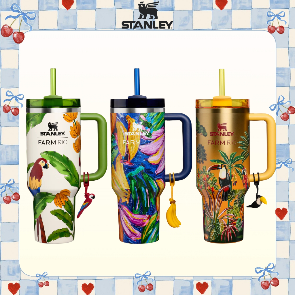 (ของแท้ 100%) Stanley 1913 x FARM Rio Quencher® H2.0 FlowState™ Tumbler แก้วเก็บความเย็น