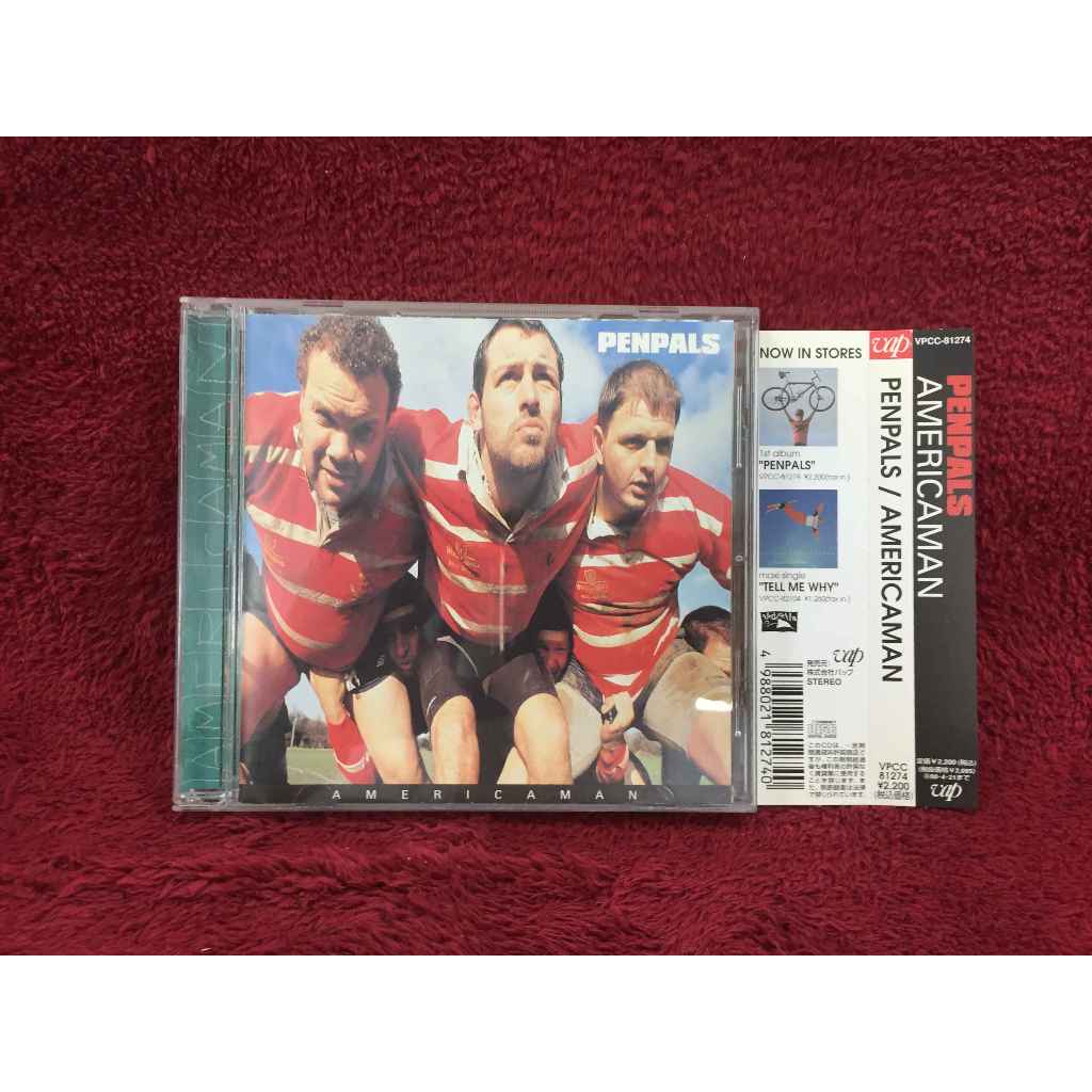 CD Penpals – Americaman สภาพตามรูปปก EA123-123
