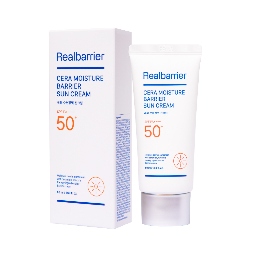 Real Barrier كريم واقٍ Cera Moisture Barrier Sun ‏SPF50+ — صورة 2