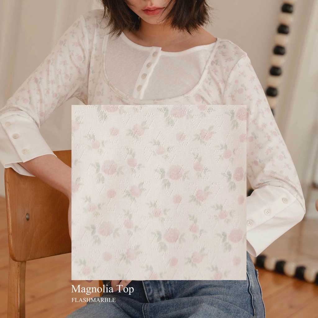 FLASHMARBLE - MAGNOLIA TOP