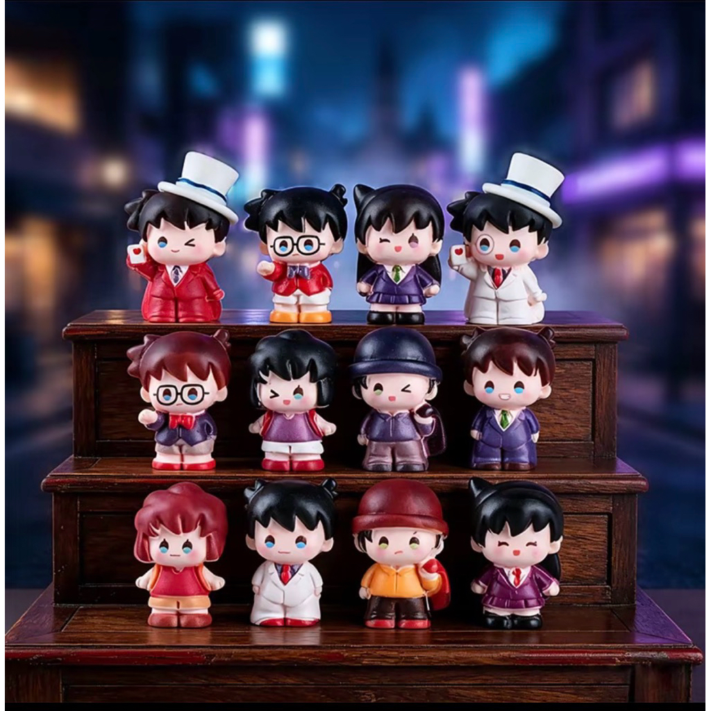 [12pcs]เรซิ่น แก๊งค์นักสืบโคนันจิ๋ว มี 12 แบบ สวยงามน่าสะสม มาครบเซต พร้อมส่งจากไทย
