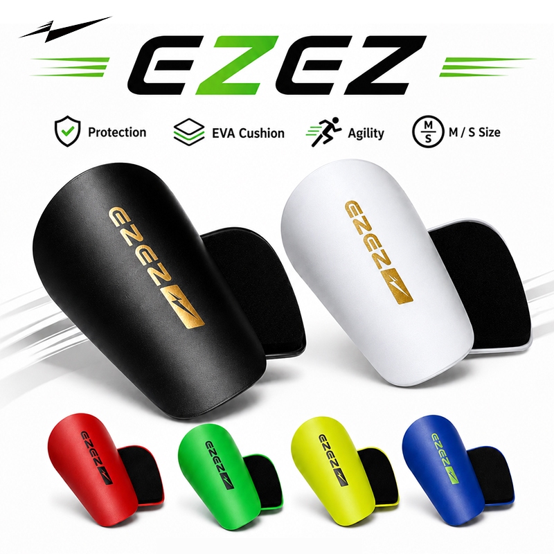 สนับแข้งฟุตบอล EZEZ（อีซี่）กะทัดรัด น้ำหนักเบา คล่องตัวทุกการเคลื่อนไหว Size：S M
