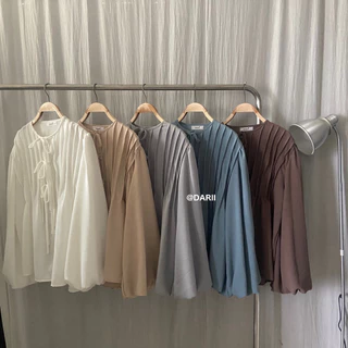 Aimi blouse - ไอมิ - เสื้อแขนยาว แขนบอลลูน