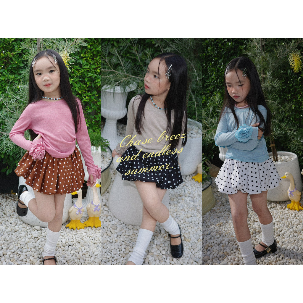 กระโปรงบอลลูนสั้นพอง