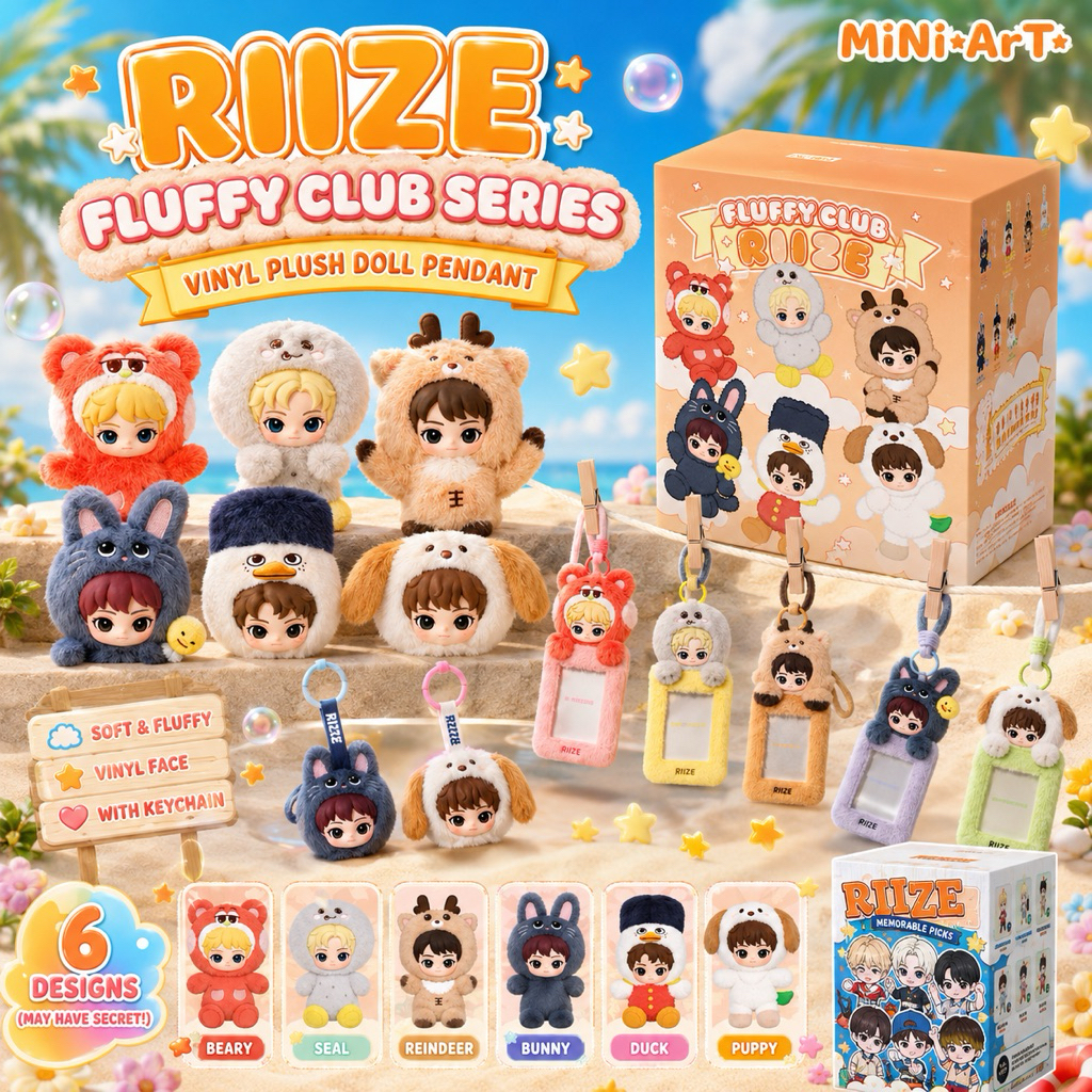 RIIZE Fluffy Club Series ( พร้อมส่งใน🇹🇭 )