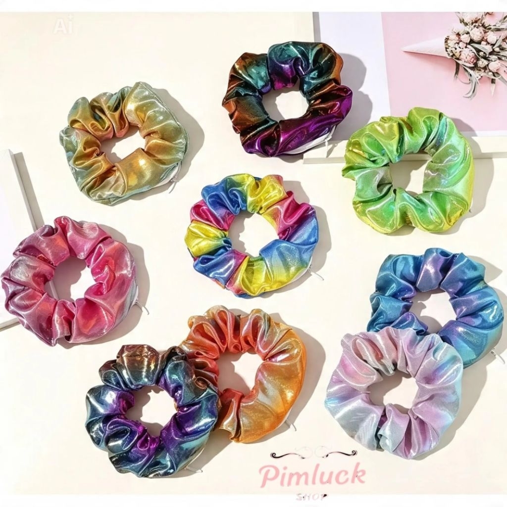 พร้อมส่ง ยางมัดผมโดนัทมีช่องเก็บของสะดวกอเนกประสงค์