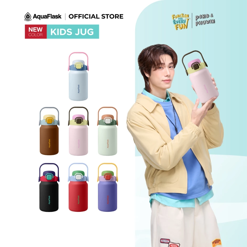 AquaFlask JUG Collection (40/50oz) I กระบอกน้ำเก็บความเย็น กระติกน้ำสแตนเลส