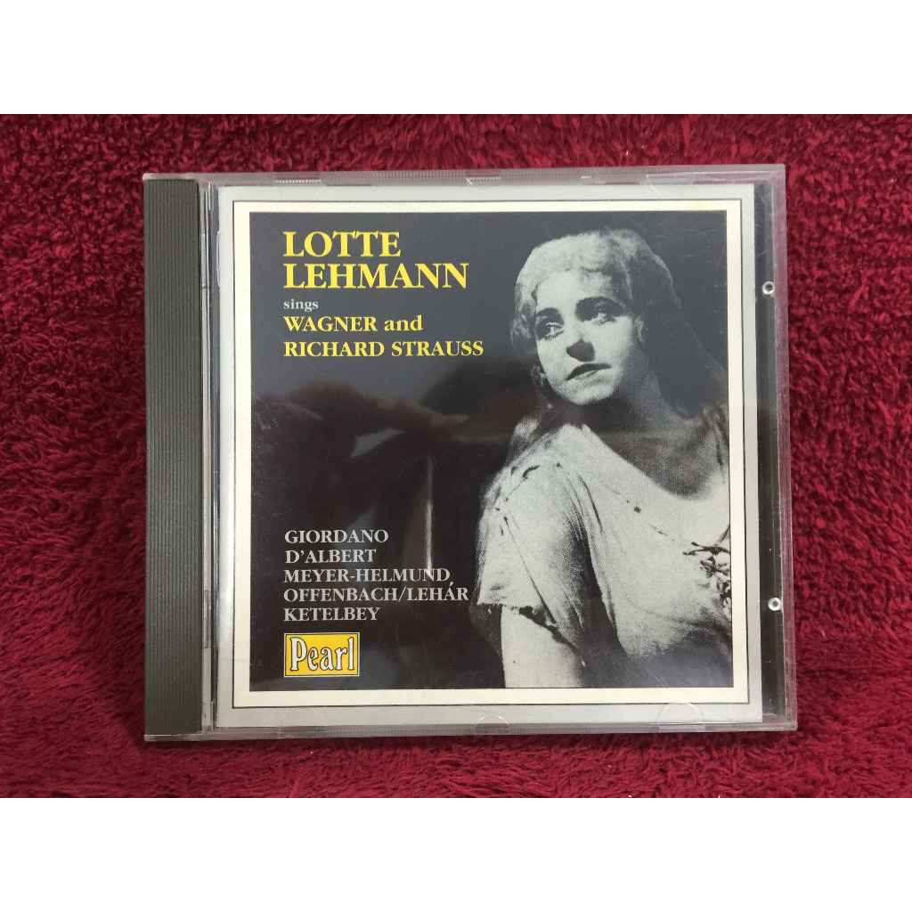 CD Lotte Lehmann Sings Wagner and Richard Strauss สภาพตามรูปปก EA124-95