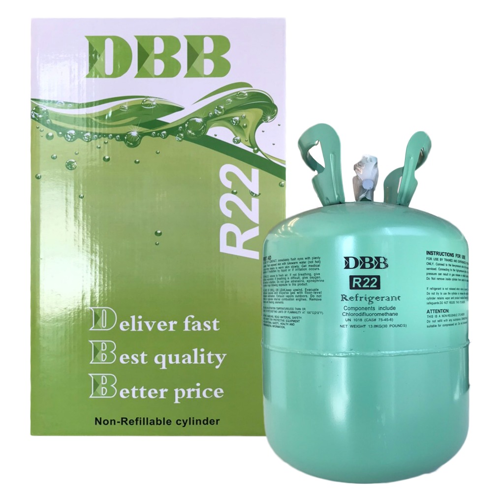 R22 DBB สารทำความเย็น,น้ำยาแอร์ R22 13.6KG