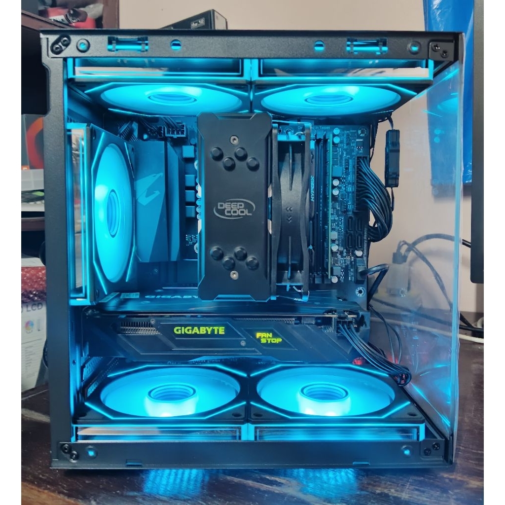 Set Intel Core i3-10105F+RAM 16 GB+RX 580