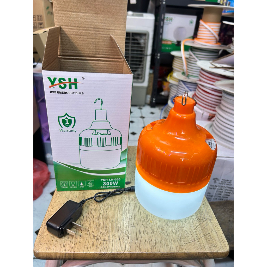 หลอดไฟ led หลอดไฟ dc หลอดไฟกลม 200w/300w ไฟDayLight/ไฟ WarmWhite/ไฟ Cool White