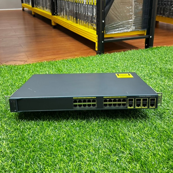Switch Cisco C2960G -Series  มือสองสภาพดีพร้อมใช้งาน (WS-C2960G-24TC-L)