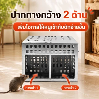 [ส่งจากไทย] 🐀กรงดักหนู กับดักหนู ที่ดักหนู ตรงปกไม่จกตา จัดส่งไวสุดๆวิ้งๆ✨