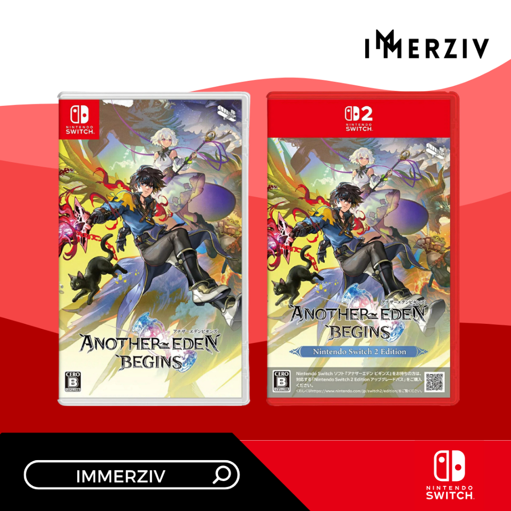(PRE-ORDER 17 SEP 2026) SWITCH ANOTHER EDEN BEGINS (R2/JP) (GAME) (ENG) (BY IMMERZIV)